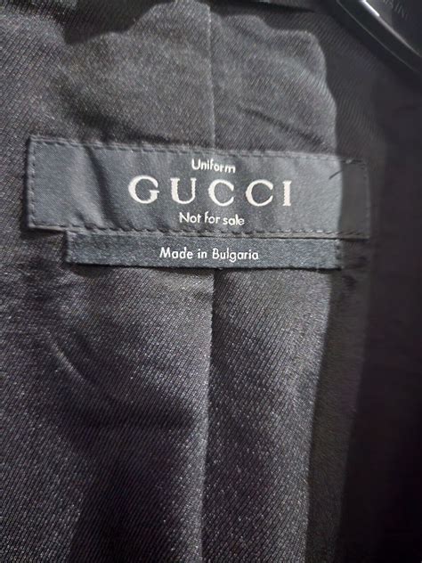 are gucci uniforms legal.